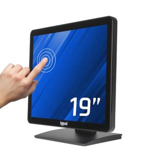 Iggual Monitor Tctil Capacitivo 19" VGA HDMI USB
