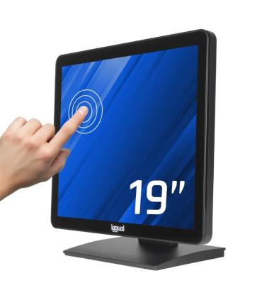 Iggual Monitor Tctil Capacitivo 19" VGA HDMI USB