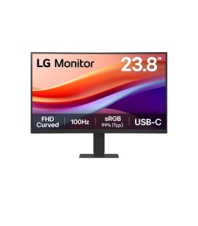 Monitor Curvo LG 24U421A-B 23.8'  Full HD  Negro