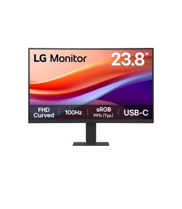 Monitor Curvo LG 24U421A-B 23.8'  Full HD  Negro