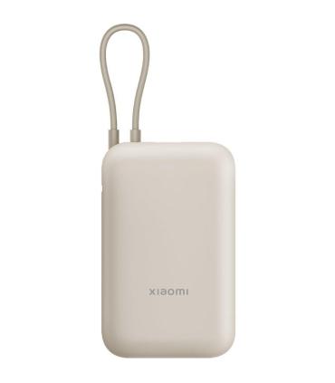 Powerbank 10000mAh Xiaomi Power Bank Integrated Cable/ 22.5W/ Beige