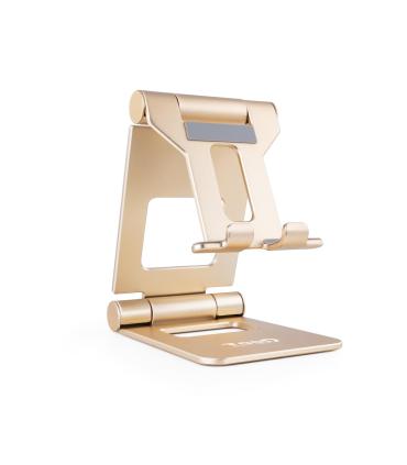 TooQ - Soporte De Sobremesa Ajustable Para Telfono   Tablet Hasta 10