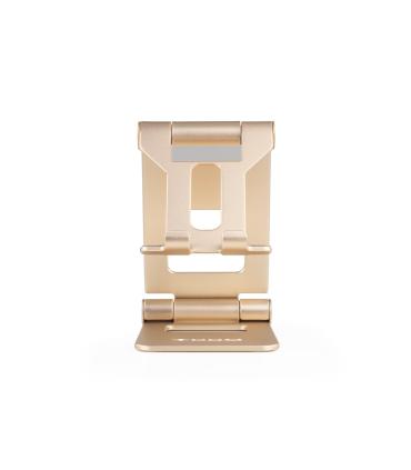 TooQ - Soporte De Sobremesa Ajustable Para Telfono   Tablet Hasta 10