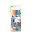ESTUCHE CARTN CON 6 ROTULADORES DOBLE PUNTA COLORES NEN STAEDTLER 3200 C6F
