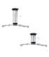 Tooq PJ1010TN-S Soporte Proyector Techo Plata