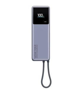 Powerbank 10000mAh Xiaomi Power Bank Integrated Cable/ 165W/ Gris