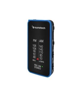 Radio Porttil Sunstech RPC6BL/ a Pilas/ Azul