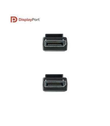 CABLE DISPLAYPORT V1.4 CERTIFICADO VESA DPM-DPM NEGRO 1.5M NANOCA 10.15.2501-L150