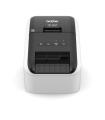 Impresora De Etiquetas Brother QL-800/ Trmica/ Ancho Etiqueta 62mm/ USB/ Blanca Y Negra