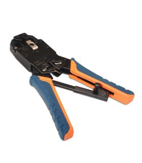 TENAZA AISENS METALICA DE CRIMPAR RJ10 RJ11 RJ12 RJ45 DE CARRACA