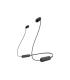 Auriculares Inalmbrico Intrauditivos Sony WI-C100  Con Micrfono  Bluetooth  Negros