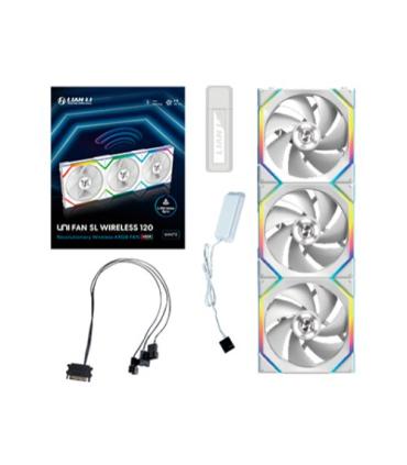 VENTILADOR 120X120 LIAN LI UNIFAN SL WIRELESS WHITE