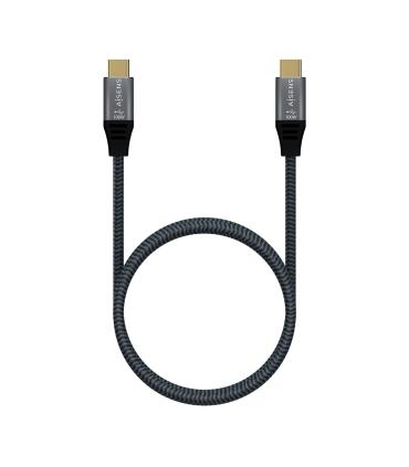 CABLE USB 3.2 GEN2x2 20GBPS 100W E-MARK USB-CM-USB-CM GRIS 0.6M AISENS A107-0670