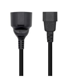 CABLE ALIMENTACION 16A C14M A CEE7H 25CM AISENS A132-0467