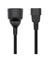 CABLE ALIMENTACION 16A C14M A CEE7H 25CM AISENS A132-0467