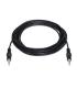 CABLE AISENS AUDIO ESTEREO JACK 3.5 M-JACK 3.5 M NEGRO 3.0M