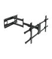Soporte De Pared Orientable / Inclinable TooQ LP4380XL-B Para TV De 43-80'/ Hasta 50kg