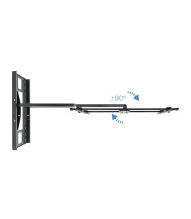 Soporte De Pared Orientable   Inclinable TooQ LP4380XL-B Para TV De 43-80'  Hasta 50kg