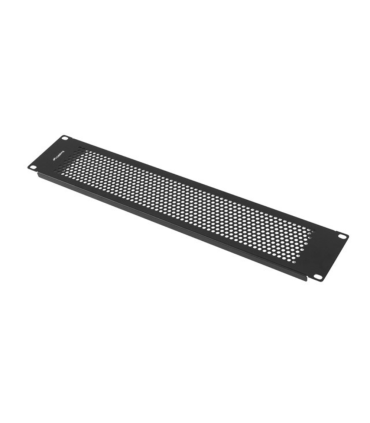 PANEL CIEGO LANBERG 2U 19\" PERFORADO NEGRO