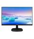 Philips Monitor V-line 243V7QDSB 00 LED 24" (23.8" Visible) 1920 X 1080 Full HD (1080p) HDMI, DVI-D, VGA,  Negro Con Textura
