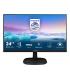 Philips Monitor V-line 243V7QDSB 00 LED 24" (23.8" Visible) 1920 X 1080 Full HD (1080p) HDMI, DVI-D, VGA,  Negro Con Textura