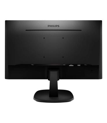 Philips Monitor V-line 243V7QDSB 00 LED 24" (23.8" Visible) 1920 X 1080 Full HD (1080p) HDMI, DVI-D, VGA,  Negro Con Textura
