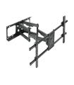 Soporte De Pared Giratorio/ Inclinable/ Nivelable TooQ LP3790TN-B Para TV De 43-90'/ Hasta 75kg