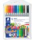 ESTUCHE CARTN CON 24 ROTULADORES DOBLE PUNTA COLORES PASTEL STAEDTLER 3200 C24P