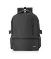Mochila Aisens ASBG-BP086-BK Para Porttiles Hasta 15.6'/ Impermeable/ Negro