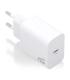 Cargador De Pared GaN Aisens A110-0938  1xUSB Tipo-C  20W  Blanco