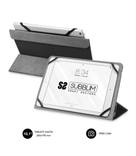 FUNDA TABLET SUBBLIM FREECAM CASE 10,1\" BLACK