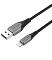 Cable USB 2.0 Lightning Vention LABHD/ USB Macho - Lightning Macho/ Hasta 12W/ 480Mbps/ 50cm/ Gris