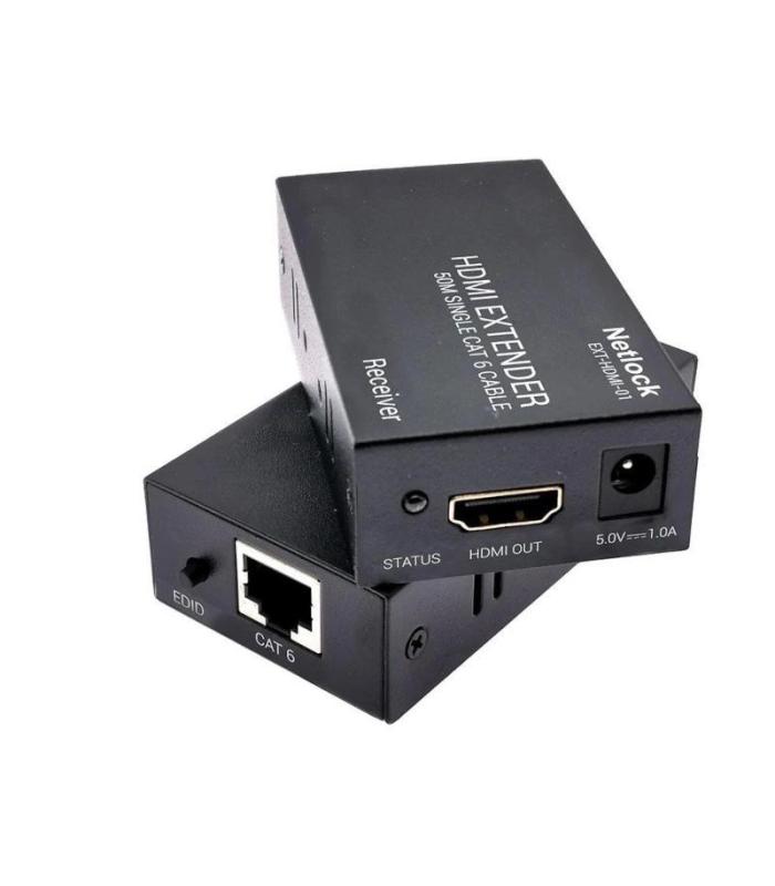 Netlock Extensor HDMI por RJ45 CAT.6 hasta 50mt.