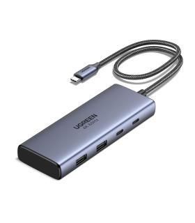 HUB UGREEN 7EN1 USB-C A 2XHDMI 2XUSB-A 2XUSB-C PD