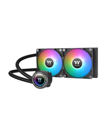 REFRIGERACION LIQUIDA CPU THERMALTAKE TH240 V2 2X120MM ARGB NEGRO