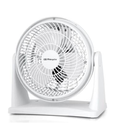 Ventilador de Sobremesa y Pared Orbegozo Box Fan BF 0128/ 23W/ 3 Aspas 23cm/ 2 velocidades
