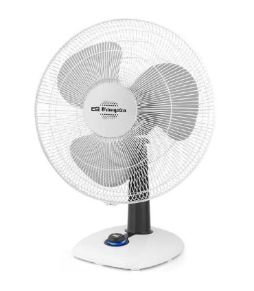 Ventilador de Sobremesa Orbegozo TF 0143/ 50W/ 3 Aspas 40cm/ 3 velocidades