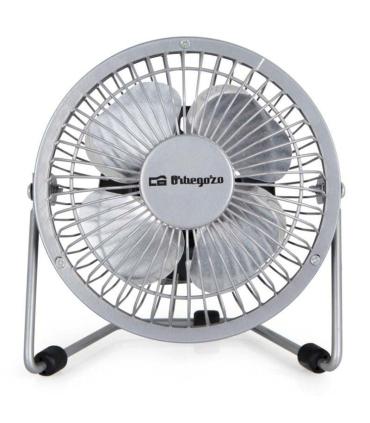 Mini Ventilador USB Orbegozo PW 1025/ Plata
