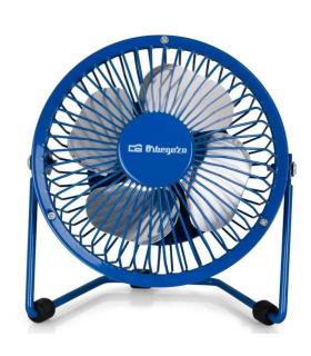 Mini Ventilador USB Orbegozo PW 1026/ Azul