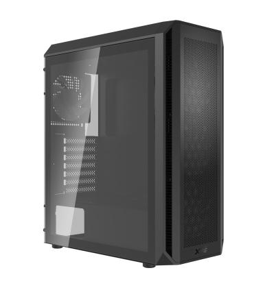 CAJA GAMING XPG VALOR AIR PLUS ATX 4X120MM 1X120MM REV FAN BK SIN PSU