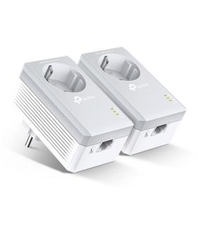 POWERLINE TP-LINK AV600 KIT 2 UDS 1 PORT CON ENCHUFE