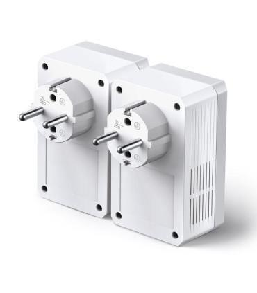 POWERLINE TP-LINK AV600 KIT 2 UDS 1 PORT CON ENCHUFE