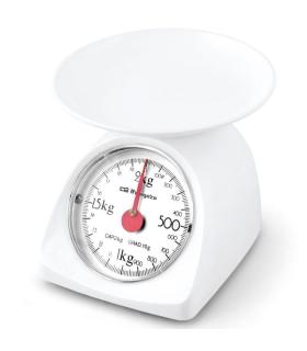 Bscula de Cocina Orbegozo PC 1015/ hasta 2kg/ Blanca