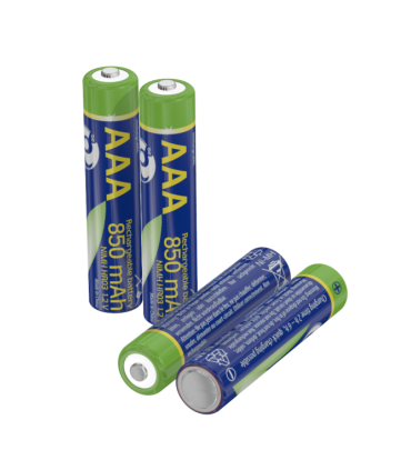 PILAS AAA GEMBIRD NI-MH RECARGABLE 850 MAH 4PCS BLISTER PACK