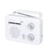 RADIO TREVI RA 7F64 PORTABLE AM FM RADIO WHITE