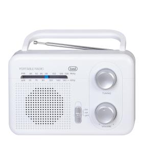 RADIO TREVI RA 7F64 PORTABLE AM FM RADIO WHITE