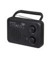 RADIO TREVI RA 7F64 PORTABLE AM/FM RADIO BLACK