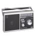 RADIO TREVI MB 749 W PORT. MULTIBANDA RADIO ESTILO RETRO AW USB METAL GRAY
