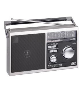 RADIO TREVI MB 749 W PORT. MULTIBANDA RADIO ESTILO RETRO AW USB METAL GRAY