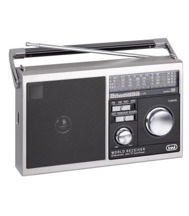 RADIO TREVI MB 749 W PORT. MULTIBANDA RADIO ESTILO RETRO AW USB METAL GRAY